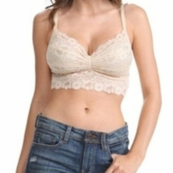 PINK Flawless Festival Lace Bralette EUC sz M - Picture 3 of 13